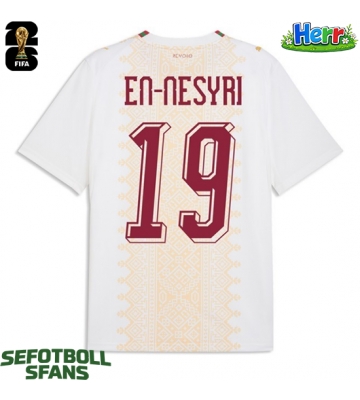 Marocko Ismael Saibari #11 Bortatröja VM 2026 Kortärmad